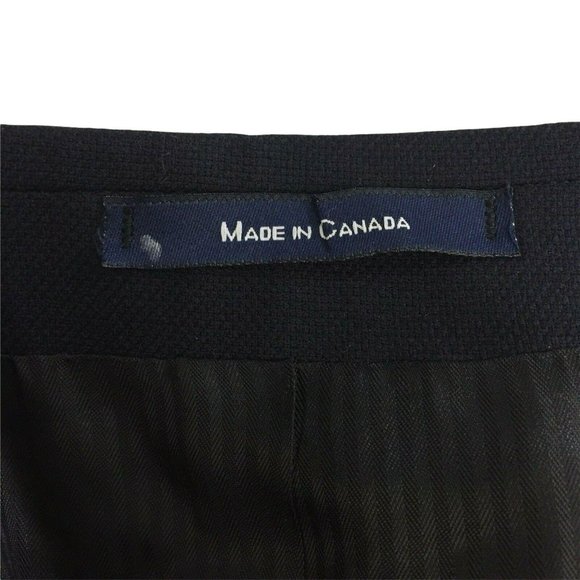 Dillards Ralph Lauren Suit Jacket Blazer Sports Coat Mens 44R Wool Black - Picture 9 of 12